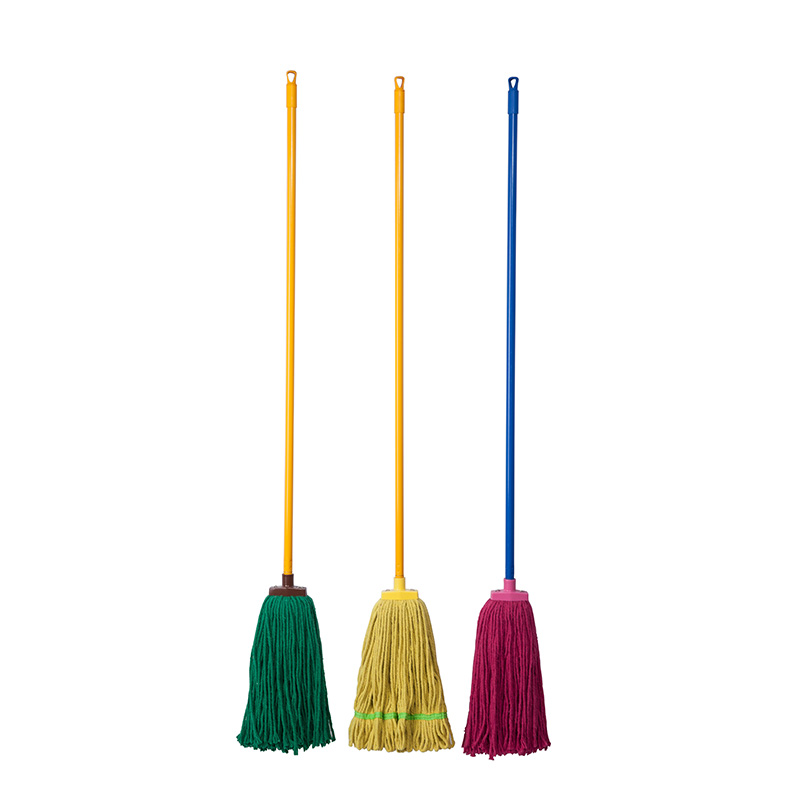 Puuvillainen ruuvilenkkipäällinen moppipää